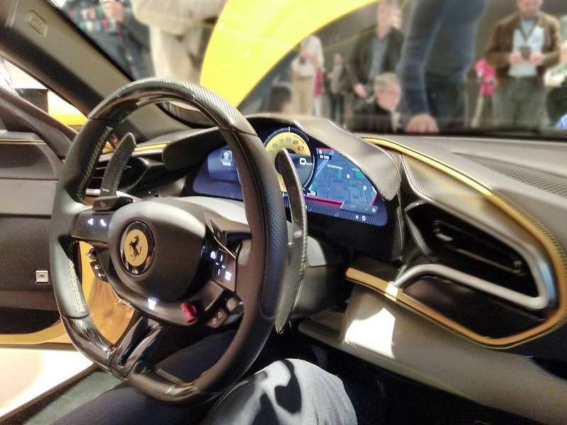 296 GTB — Dashboard