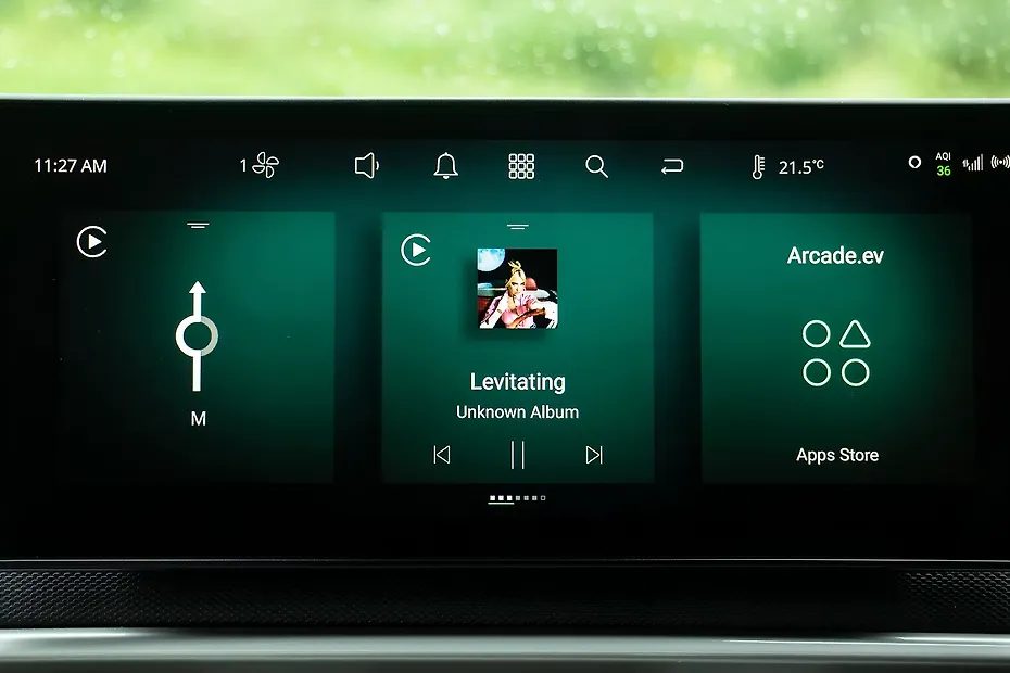 Nexon EV — Infotainment system