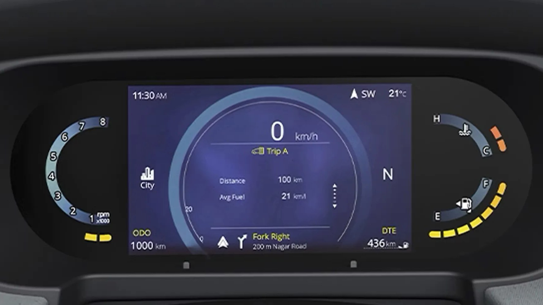 Punch — Infotainment system
