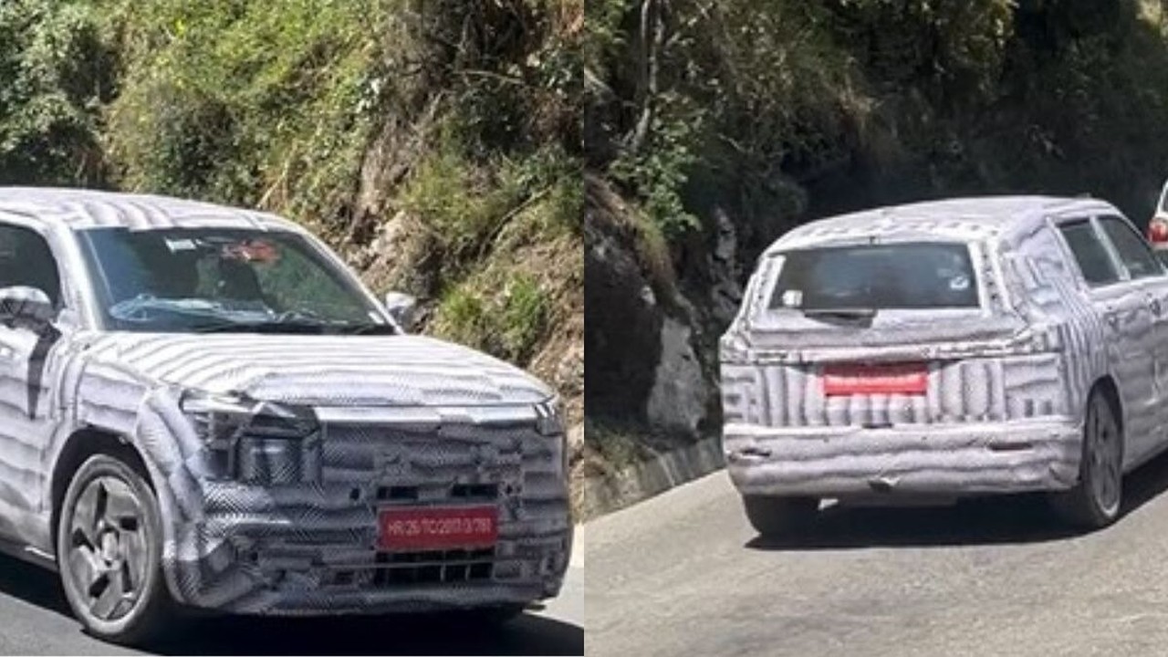 टेस्टिंग के दौरान दिखा Maruti YMC इलेक्ट्रिक MPV का कैमोफ्लाज्ड टेस्ट म्यूल